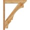 Ekena Millwork Balboa Slat Rough Sawn Outlooker, Western Red Cedar, 6"W x 30"D x 38"H OUT06X30X38BOA06RWR - alternate 3